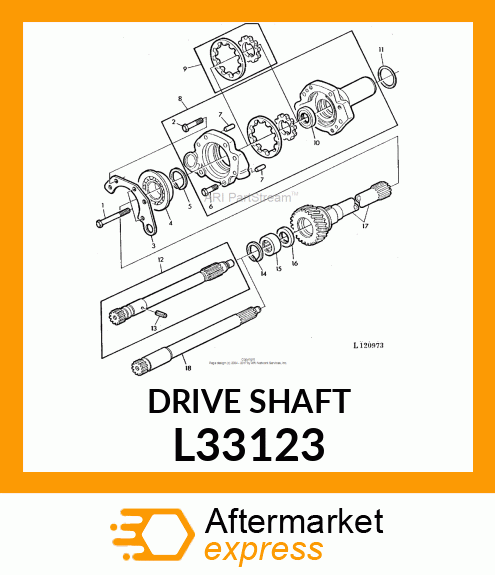 DRIVE SHAFT L33123