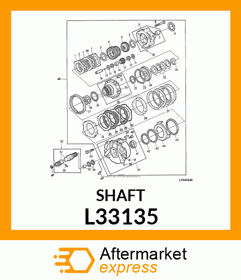 SHAFT L33135