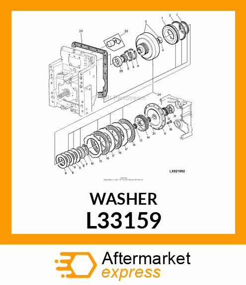 WASHER,THRUST L33159