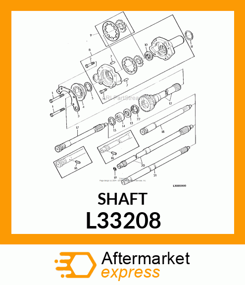 SHAFT L33208