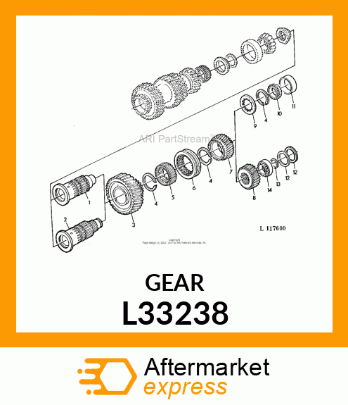 Gear L33238