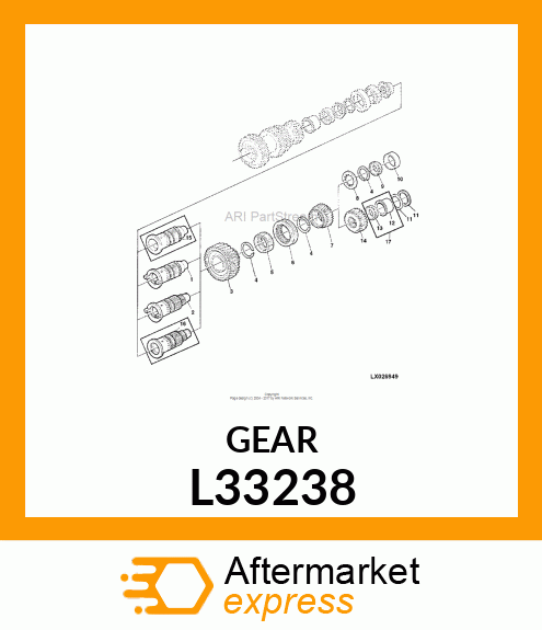 Gear L33238