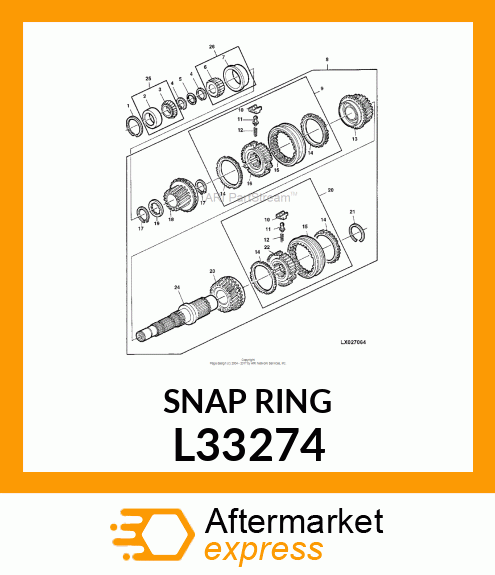 SNAP RING L33274