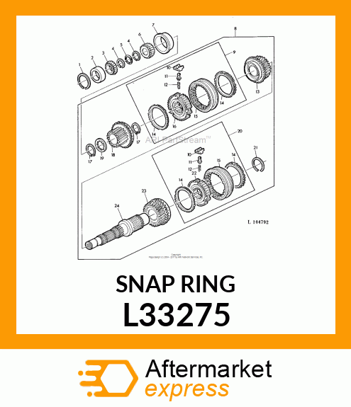 SNAP RING L33275