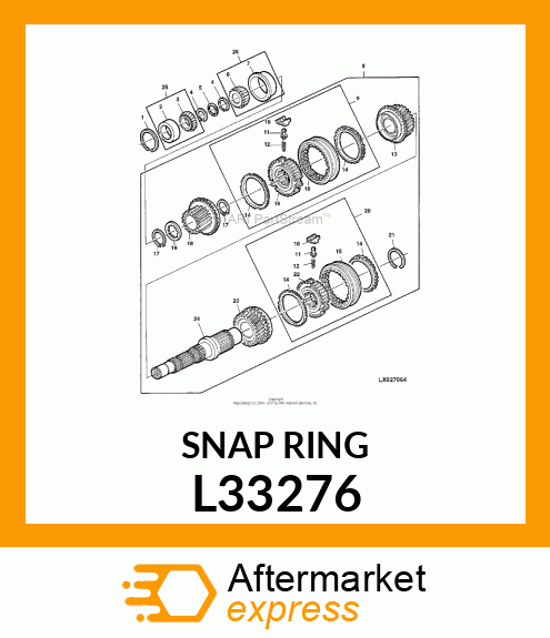 SNAP RING L33276