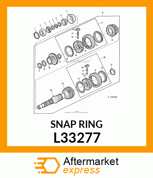 SNAP RING L33277