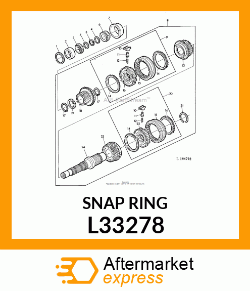 SNAP RING L33278