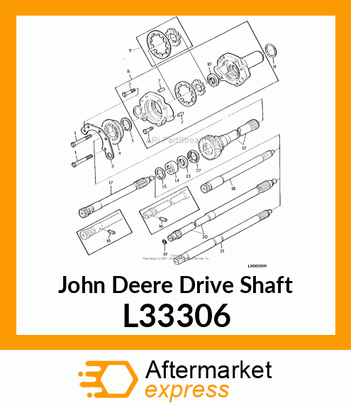 DRIVE SHAFT L33306