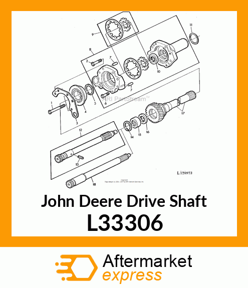 DRIVE SHAFT L33306