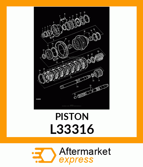 PISTON L33316