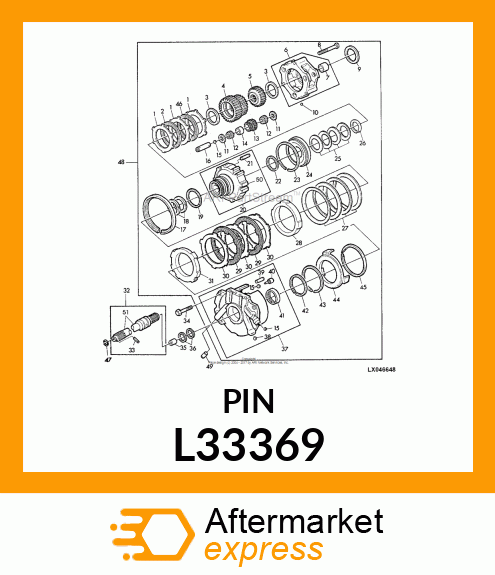 Pin Fastener L33369