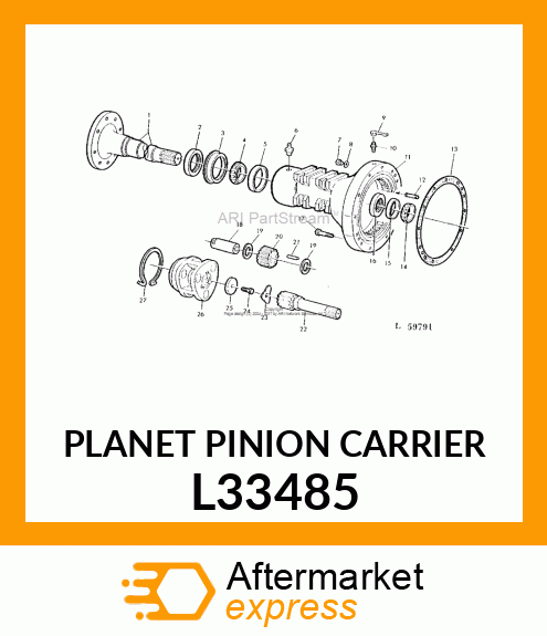 PLANET PINION CARRIER L33485