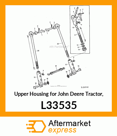 HOUSING, FOR DRAFT LINK L33535