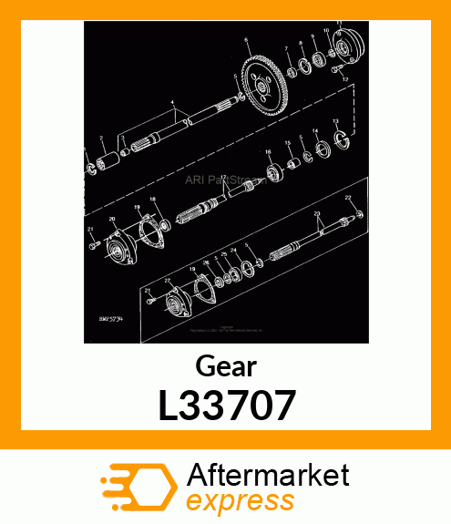 Gear L33707