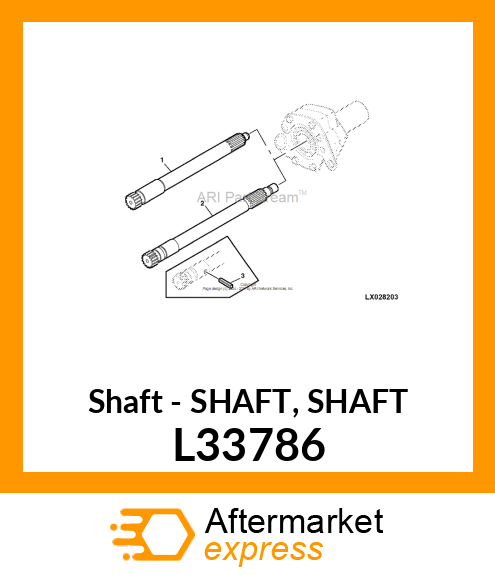 Shaft L33786