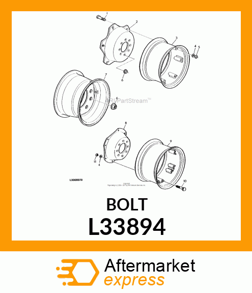 SCREW, FLANGED L33894