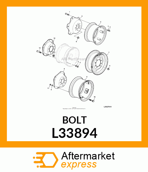 SCREW, FLANGED L33894