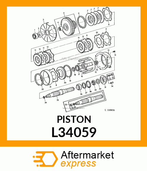 PISTON L34059