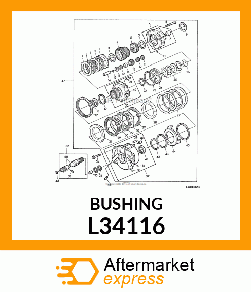 BUSHING L34116