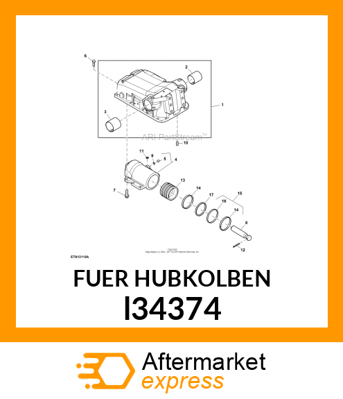 FUER HUBKOLBEN l34374