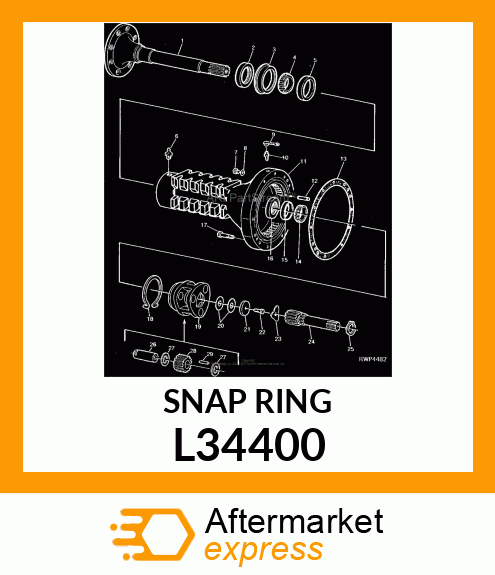 SNAP RING L34400