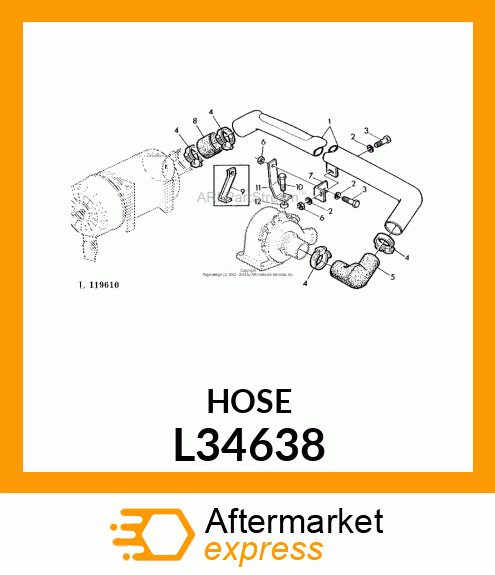 HOSE L34638