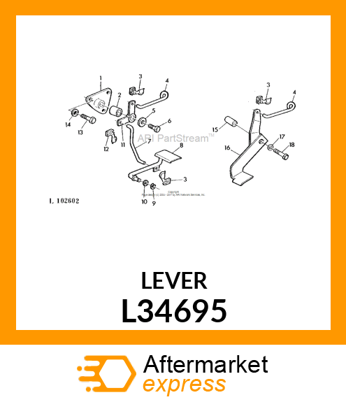 LEVER L34695