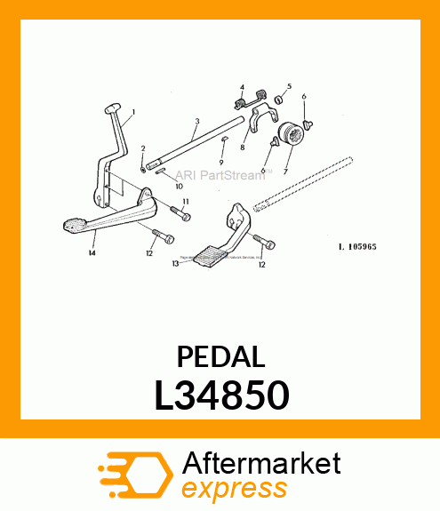 Pedal L34850