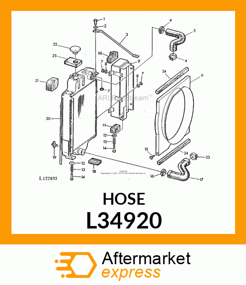 HOSE L34920