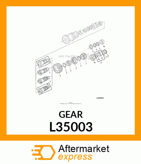 Gear L35003