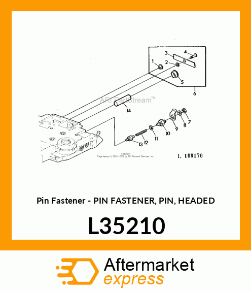 Pin Fastener L35210