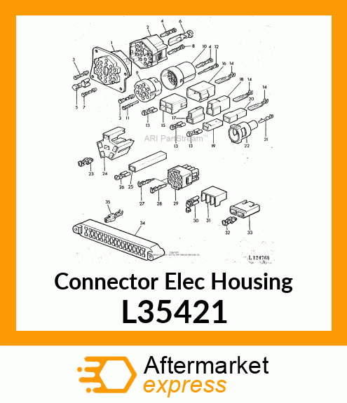 Connector Elec Housing L35421