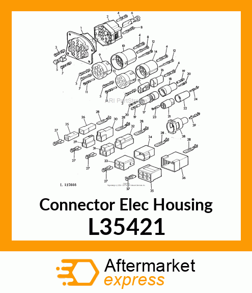 Connector Elec Housing L35421
