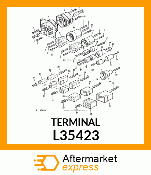 ELEC. CONNECTOR TERMINAL L35423