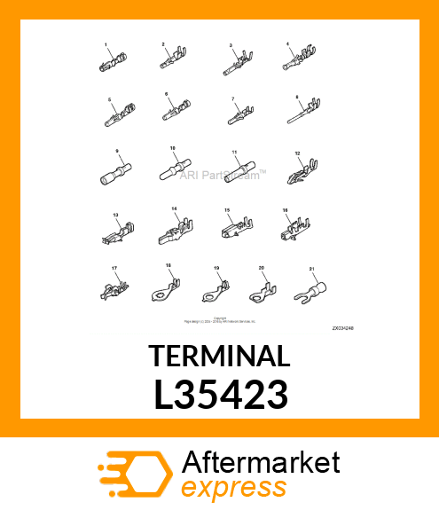 ELEC. CONNECTOR TERMINAL L35423