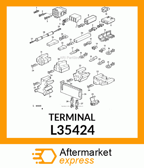 ELECTRICAL CONNECTOR ASSY L35424