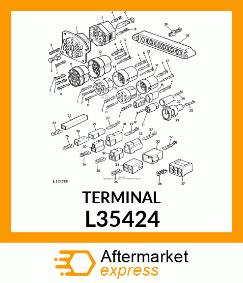 ELECTRICAL CONNECTOR ASSY L35424