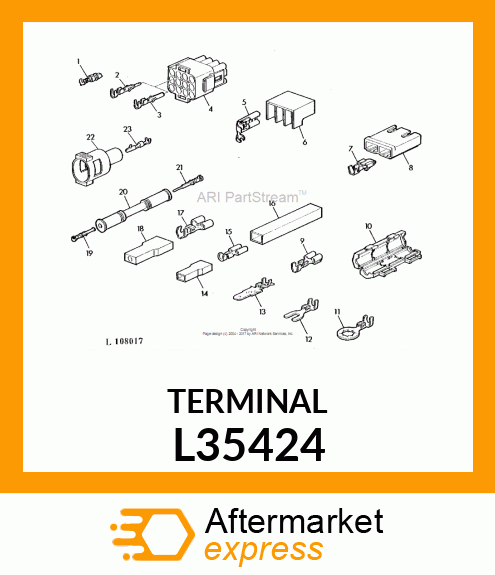 ELECTRICAL CONNECTOR ASSY L35424