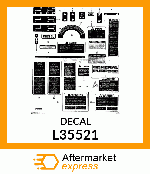Label - Label L35521