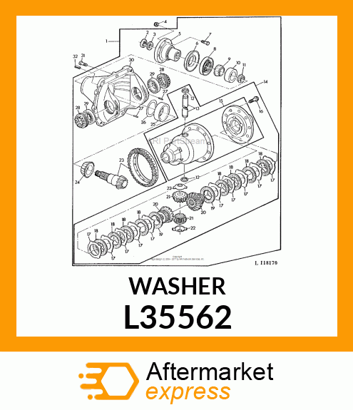 WASHER L35562