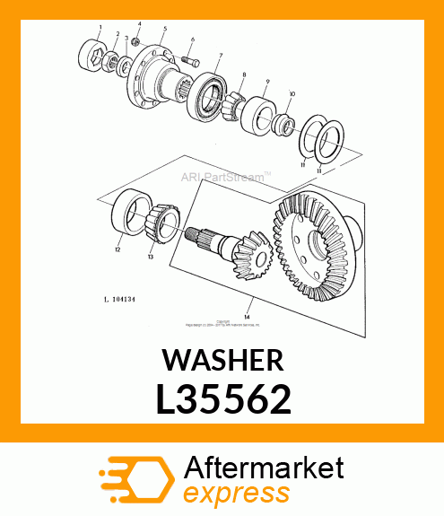 WASHER L35562