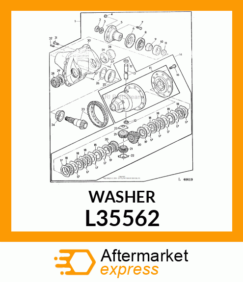 WASHER L35562