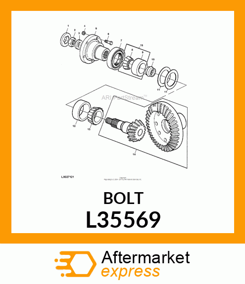 CAP SCREW L35569