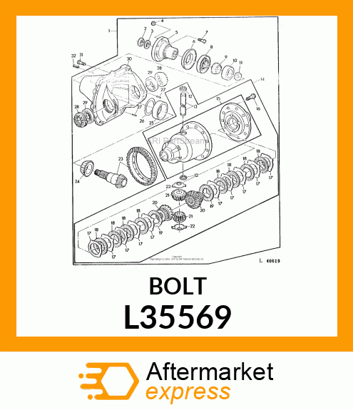 CAP SCREW L35569