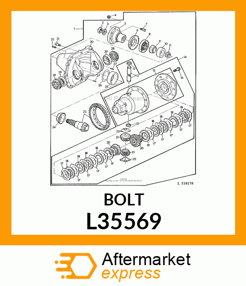 CAP SCREW L35569