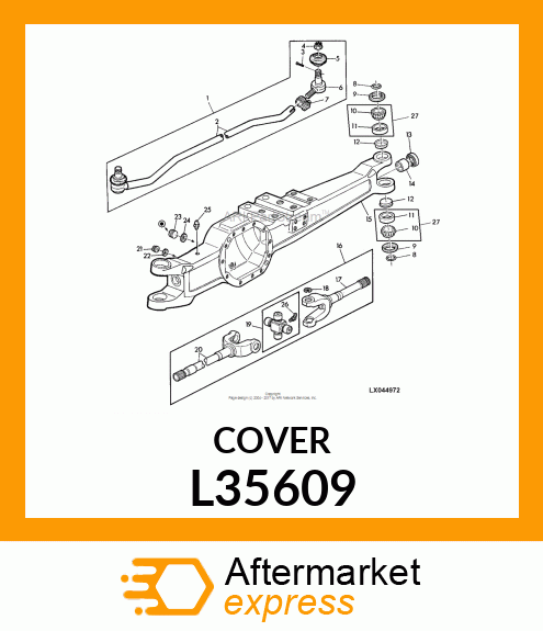 COVER, SEALING L35609