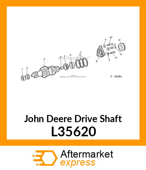 DRIVE SHAFT L35620