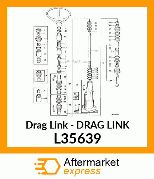 Drag Link - DRAG LINK L35639