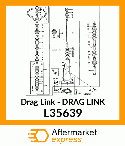 Drag Link - DRAG LINK L35639