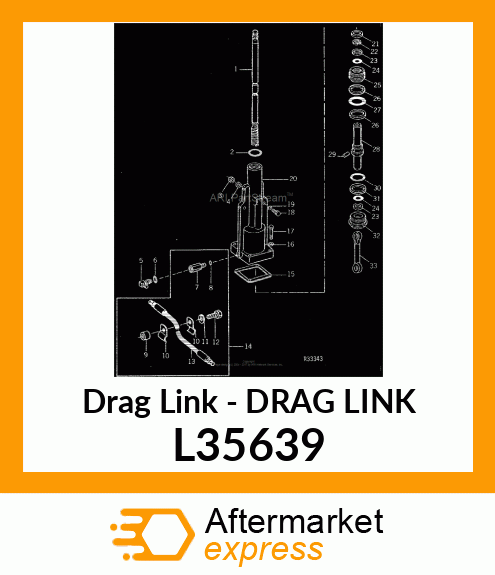 Drag Link - DRAG LINK L35639